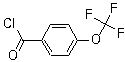 结构式 CAS# 36823-88-8, 4-(三氟甲氧基)苯甲酰氯