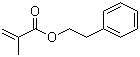 结构式 CAS# 3683-12-3, 2-甲基丙烯酸苯乙基酯