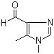 结构式 CAS# 368833-94-7, 1,5-二甲基-1H-咪唑-4-甲醛