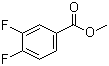 结构式 CAS# 369-25-5, 3,4-二氟苯甲酸甲酯