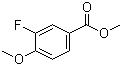 Methyl 3-fluoro-4-(methyloxy)benzoate molecular structure (CAS 369-30-2)
