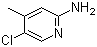 structure of CAS# 36936-27-3, 2-Amino-5-chloro-4-picoline