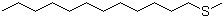 Dodecyl methyl sulfide molecular structure (CAS 3698-89-3)
