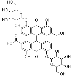 structure of CAS# 37271-16-2, Sennoside C