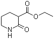 结构式 CAS# 3731-16-6, 2-氧代-3-哌啶甲酸乙酯