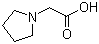 结构式 CAS# 37386-15-5, (1-吡咯烷基)乙酸