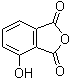 structure of CAS# 37418-88-5, 4-Hydroxy-2-benzofuran-1,3-dione;4-Hydroxyisobenzofuran-1,3-dione; NSC 80858