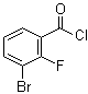结构式 CAS# 374554-41-3, 3-溴-2-氟苯甲酰氯