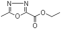 structure of CAS# 37641-36-4, 5-Methyl-1,3,4-oxadiazole-2-carboxylic acid ethyl ester