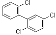 结构式 CAS# 37680-65-2, 2,2',5-三氯-1,1'-联苯