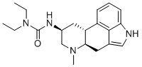 structure of CAS# 37686-84-3, Terguride;3-[(6aR,9S,10aR)-7-methyl-6,6a,8,9,10,10a-hexahydro-4H-indolo[4,3-fg]quinolin-9-yl]-1,1-diethylurea