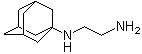 结构式 CAS# 37818-93-2, N-(1-金刚烷基)乙二胺
