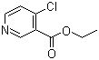结构式 CAS# 37831-62-2, 4-氯烟酸乙酯