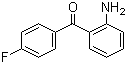 structure of CAS# 3800-06-4, 2-Amino-4'-fluorobenzophenone
