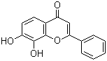 structure of CAS# 38183-03-8, 7,8-Dihydroxyflavone;7,8-Dihydroxy-2-phenyl-4H-chromen-4-one