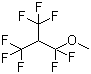 structure of CAS# 382-26-3, 1,1,3,3,3-Pentafluoro-2-trifluoromethylpropyl methyl ether