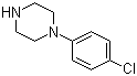 结构式 CAS# 38212-33-8, 1-(4-氯苯基)哌嗪