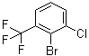 structure of CAS# 384-16-7, 2-Bromo-3-chloro-alpha,alpha,alpha-trifluorotoluene
