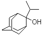 结构式 CAS# 38432-77-8, 2-异丙基-2-金刚烷醇