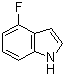 structure of CAS# 387-43-9, 4-Fluoroindole