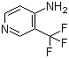 结构式 CAS# 387824-61-5, 3-(三氟甲基)吡啶-4-胺; 4-氨基-3-(三氟甲基)吡啶