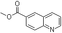 结构式 CAS# 38896-30-9, 6-喹啉甲酸甲酯