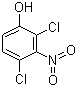 结构式 CAS# 38902-87-3, 2,4-二氯-3-硝基酚