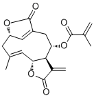 structure of CAS# 38927-54-7, Isodeoxyelephantopin