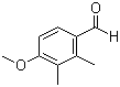 structure of CAS# 38998-17-3, 2,3-Dimethyl-4-methoxybenzaldehyde;2,3-Dimethyl-p-anisaldehyde