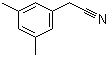 structure of CAS# 39101-54-7, 3,5-Dimethylphenylacetonitrile;3,5-Dimethylbenzyl cyanide