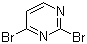 structure of CAS# 3921-01-5, 2,4-Dibromopyrimidine