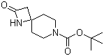 structure of CAS# 392331-78-1, 2-Oxo-1,7-diazaspiro[3.5]nonane-7-carboxylic acid tert-butyl ester