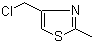 structure of CAS# 39238-07-8, 4-(Chloromethyl)-2-methyl-1,3-thiazole;4-(Chloromethyl)-2-methylthiazole; 2-Methyl-4-(chloromethyl)thiazole; 4-Chloromethyl-2-methyl-1,3-thiazole