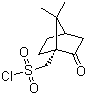 structure of CAS# 39262-22-1, L(-)-10-Camphorsulfonyl chloride;(1R)-Camphor-10-sulfonic acid chloride