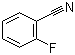 structure of CAS# 394-47-8, 2-Fluorobenzonitrile