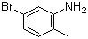 structure of CAS# 39478-78-9, 5-Bromo-2-methylaniline;5-Bromo-o-toluidine