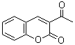 structure of CAS# 3949-36-8, 3-Acetyl-2H-1-benzopyran-2-one;3-Acetyl-2H-chromen-2-one; 3-Acetylbenzopyran-2-one; 3-Acetylcoumarin; NSC 31678