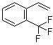 structure of CAS# 395-45-9, 2-(Trifluoromethyl)styrene;o-Trifluoromethylstyrene
