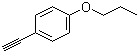 4-乙炔基苯丙醚分子结构 (CAS 39604-97-2)