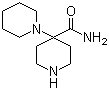 结构式 CAS# 39633-82-4, (1,4'-二哌啶)-4'-甲酰胺