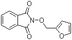 结构式 CAS# 39685-81-9, N-(2-呋喃甲氧基)邻苯二甲酰亚胺