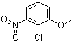 structure of CAS# 3970-39-6, 2-Chloro-3-nitroanisole;2-Chloro-1-methoxy-3-nitrobenzene