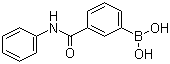 结构式 CAS# 397843-71-9, 3-苯氨羰基苯硼酸