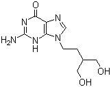 Penciclovir molecular structure (CAS 39809-25-1)