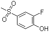 结构式 CAS# 398456-87-6, 2-氟-4-甲磺酰基苯酚
