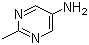 结构式 CAS# 39889-94-6, 5-氨基-2-甲基嘧啶