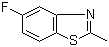 5-Fluoro-2-methylbenzothiazole molecular structure (CAS 399-75-7)