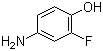 4-Amino-2-fluorophenol molecular structure (CAS 399-96-2)