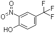 structure of CAS# 400-99-7, 4-Hydroxy-3-nitrobenzotrifluoride;2-Nitro-4-(trifluoromethyl)phenol