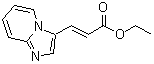 结构式 CAS# 400037-31-2, (2E)-3-咪唑并[1,2-a]吡啶-3-基-2-丙烯酸乙酯